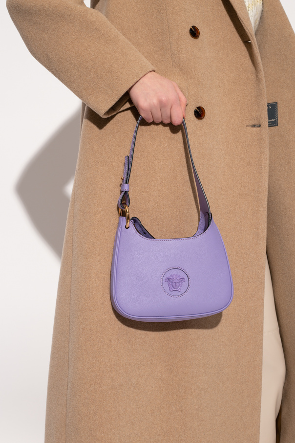 Purple 'La Medusa Small' shoulder bag Versace - Miz Casa & Co